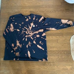 Bleach Dyed Carhartt Long-sleeve